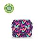 Lunch bag, GABOL "Kokoro", purple, hearts