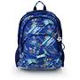 Backpack, schoolpack, zippered, GABOL "Crew", blue, soccer