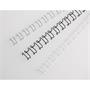 Comb, wire, 2:1, 6 mm, 55 sheets, GBC 
