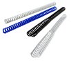 Comb, plastic, 12 mm, 95 sheets, GBC, black