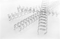 Comb, wire, 3:1, 6 mm, 55 sheets, GBC "WireBind", silver
