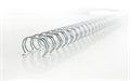 Comb, wire, 3:1, 8 mm, 70 sheets, GBC "WireBind", silver