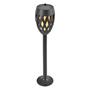 Garden stake, solar, HOME, black