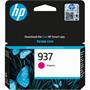 4S6W3NE Inkjet cartridge for Officejet Pro 9120e, 9130e printers, HP 937, magenta, 800 pages