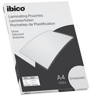 Laminating pouches, 125 microns, A4, glossy, IBICO 