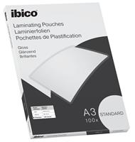 Laminating pouches, 125 microns, A3, glossy, IBICO 