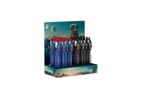 Ballpoint pen display, 0.8 mm, retractable, mixed, ICO 