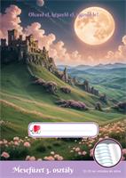 Reading diary, stapled, A5, 32 pages, 3. class, ICO 