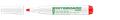 Whiteboard and flipchart marker, 1-3 mm, antibacterial, bullet tip, ICO "11 XXL", red
