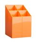 Pen holder, ICO, orange