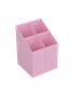Pen holder, ICO, pastel pink