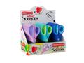 Scissors display, kids, sharp, 13 cm, ICO, assorted colours