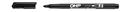 Permanent marker, OHP, 2-3 mm, B, ICO, black