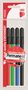 Permanent marker set, OHP, 1 mm, M, ICO, 4 different colours
