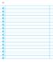 Excercise book, 280x240 mm, horizontal, 32 sheets, 2. grade, ICO 