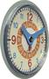 School clock, plastic, ICO 