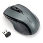 Mouse, wireless, optical, mid size, USB, KENSINGTON "Pro Fit", gray