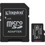 Memorycard, microSDXC, 128GB, C10/UHS-I/U1-U3/V10-V30/A1, Gen3, with adapter, KINGSTON "Canvas Select Plus"