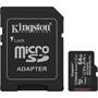Memorycard, microSDXC, 64GB, C10/UHS-I/U1-U3/V10-V30/A1, Gen3, with adapter, KINGSTON "Canvas Select Plus"