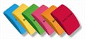 Eraser, curved shape, KOH-I-NOOR, assorted colours