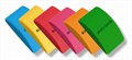Eraser, curved shape, KOH-I-NOOR, assorted colours