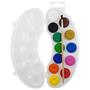 Watercolor, 12 pcs, 25 mm, with brush, KORES 