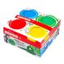 Modelling clay, air-drying, 160 g, 4 assorted colours, KORES 