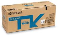 TK5270C Toner cartridge for ECOSYS M6230cidn, P6230cdn printers, KYOCERA, cyan, 6K