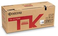 TK5270C Toner cartridge for ECOSYS M6230cidn, P6230cdn printers, KYOCERA, magenta, 6K