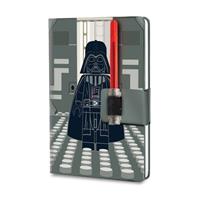 Notebook, 230x160 mm, dot-ruled, 96 sheets, hard cover, lightsaber gel penal