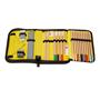 Pen holder, 1 flap, filled, zippered, LEGO 