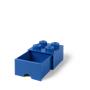 Storage box, drawers, LEGO "Brick", blue