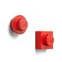 Magnet, 2 different forma, LEGO, red