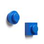Magnet, 2 different forma, LEGO, blue