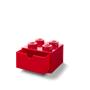Storage box on desk, drawers, LEGO 