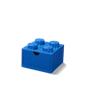 Storage box on desk, drawers, LEGO "Brick 2x2", blue