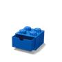 Storage box on desk, drawers, LEGO 