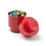 Storage box, rolled, LEGO, red