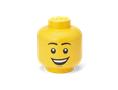 Storage box, head, small, LEGO, Happy Boy