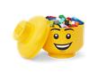 Storage box, head, small, LEGO, Happy Boy