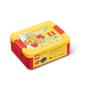 Lunch box, LEGO "Iconic Girl", red-yellow-figured