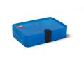 Storage box, compartmental, LEGO, blue