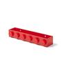 Shelf, LEGO "Brick 6", red