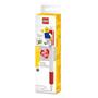Gel pen, 0,7 mm, cap, minifigure, LEGO, red