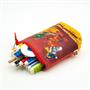 Pen holder, zippered, pop-up, LEGO 