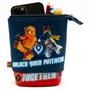 Pen holder, zippered, pop-up, LEGO 