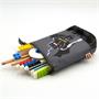 Pen holder, zippered, pop-up, LEGO 