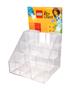 Display, desktop, plastic, 12 compartments, LEGO 