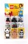 Display, desktop, plastic, 12 compartments, LEGO 
