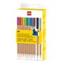 Coloured pencil set, LEGO, 12 different colours